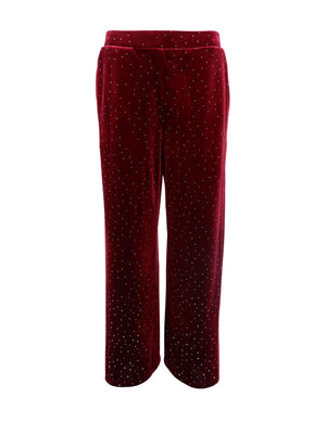 BCROYAL strass pant - Wine