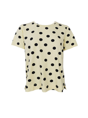 BCZELDA s/s t-shirt - Butter Yellow Dot