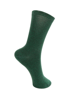 BCLurex sock - Dark Green
