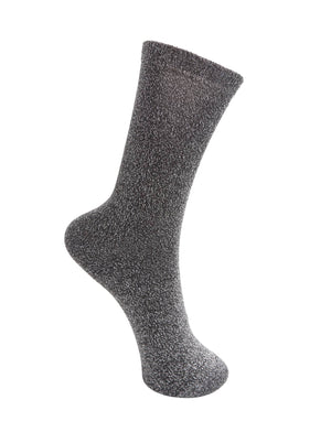 BCLurex sock - Grey Glitter