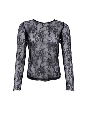 BCLARA lace blouse - Black