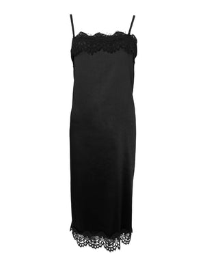 BCEVIE lace strap dress - Black