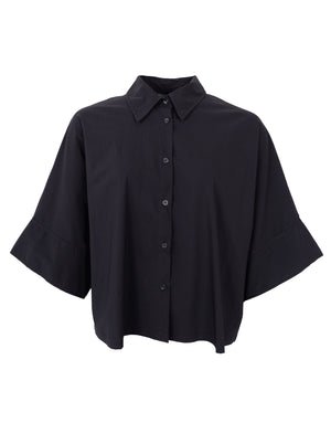 BCDAVINA loose shirt - Black