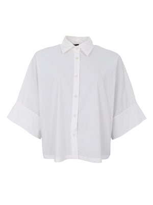 BCDAVINA loose shirt - White
