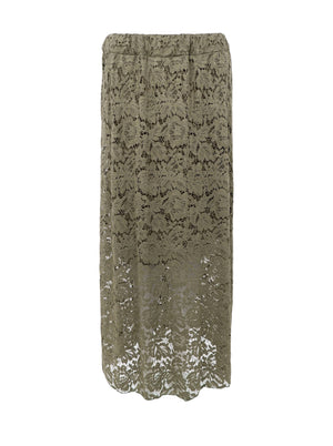 BCDEBBIE lace skirt - Army