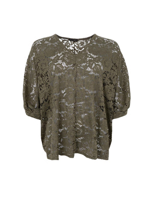 BCDEBBIE lace blouse - Army
