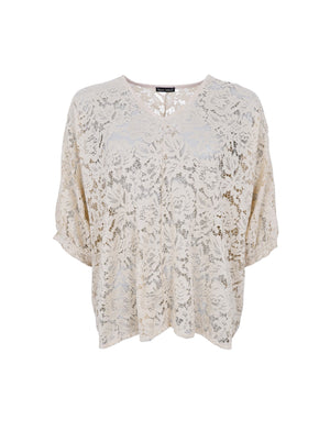 BCDEBBIE lace blouse - Cream