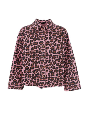 BCELLIE shirt jacket - Pink Leo