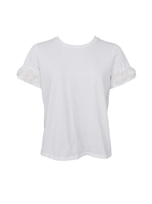 BCMAY flowerpatch tee - Off White