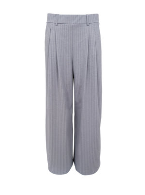 BCMILANO wideleg pant - Grey Stripe
