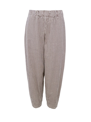 BCALLY barrel pant - Creme