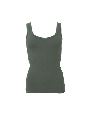 BCVIBS rib tank top - Army