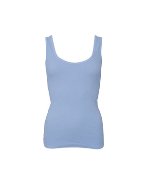 BCVIBS rib tank top - Lt. Blue