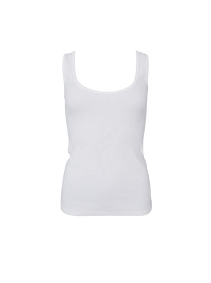 BCVIBS rib tank top - Off White