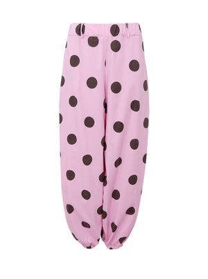 BCALLY balloon pant - Rose Dot