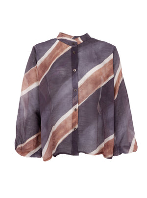 BCCHARLOTTE shirt - Dk. Grey Stripe