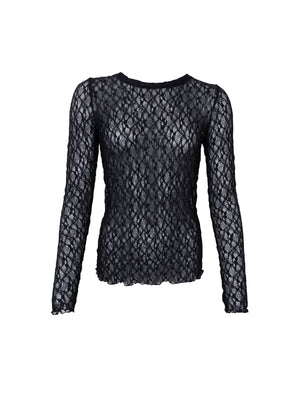 BCCECILY lace blouse - Black