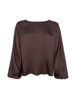 BCMABEL ls blouse - Coffee