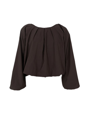 BCDAVINA balloon blouse - Coffee