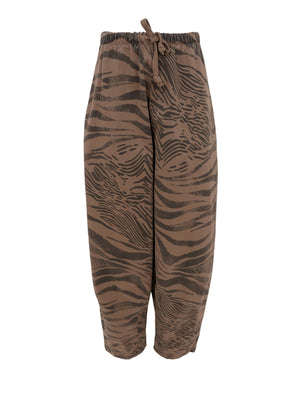 BCOFELIA barrel pant - Espresso