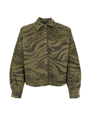 BCOFELIA shirt jacket - Army