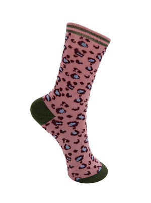 BCLeo sock - Dust Rose