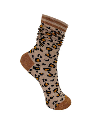 BCLeo sock - Natural - Black Colour