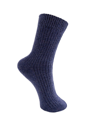 BCRONJA wool sock - Blue Melange