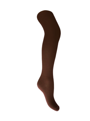 BCMALIKA kneehigh rib sock - Mocca