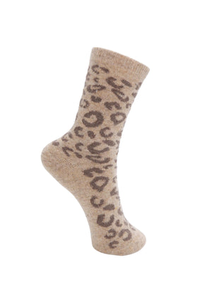 BCKALEEN wool sock - Creme