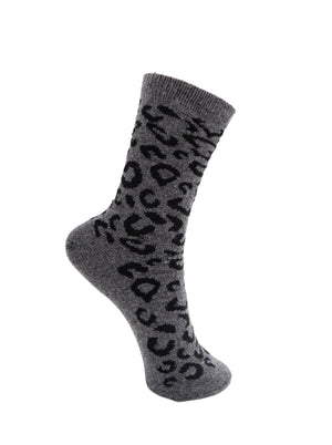 BCKALEEN wool sock - Grey Melange