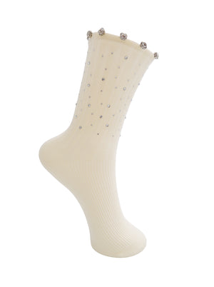 BCDIAMOND sock - Creme