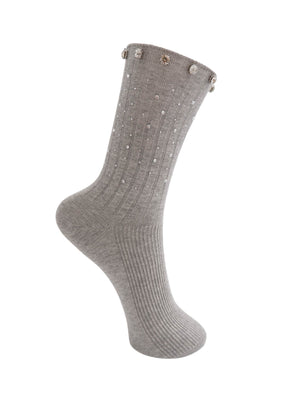 BCDIAMOND sock - Lt. Grey Melange