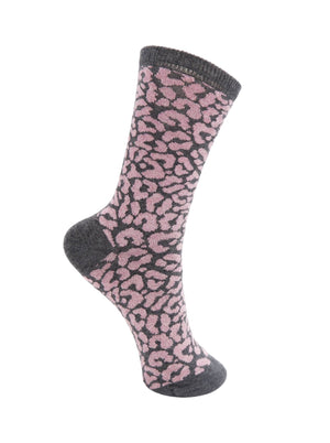BCSHAWNA lurex sock - Dark Grey