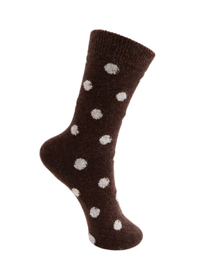 BCHEATHER sock - Coffee
