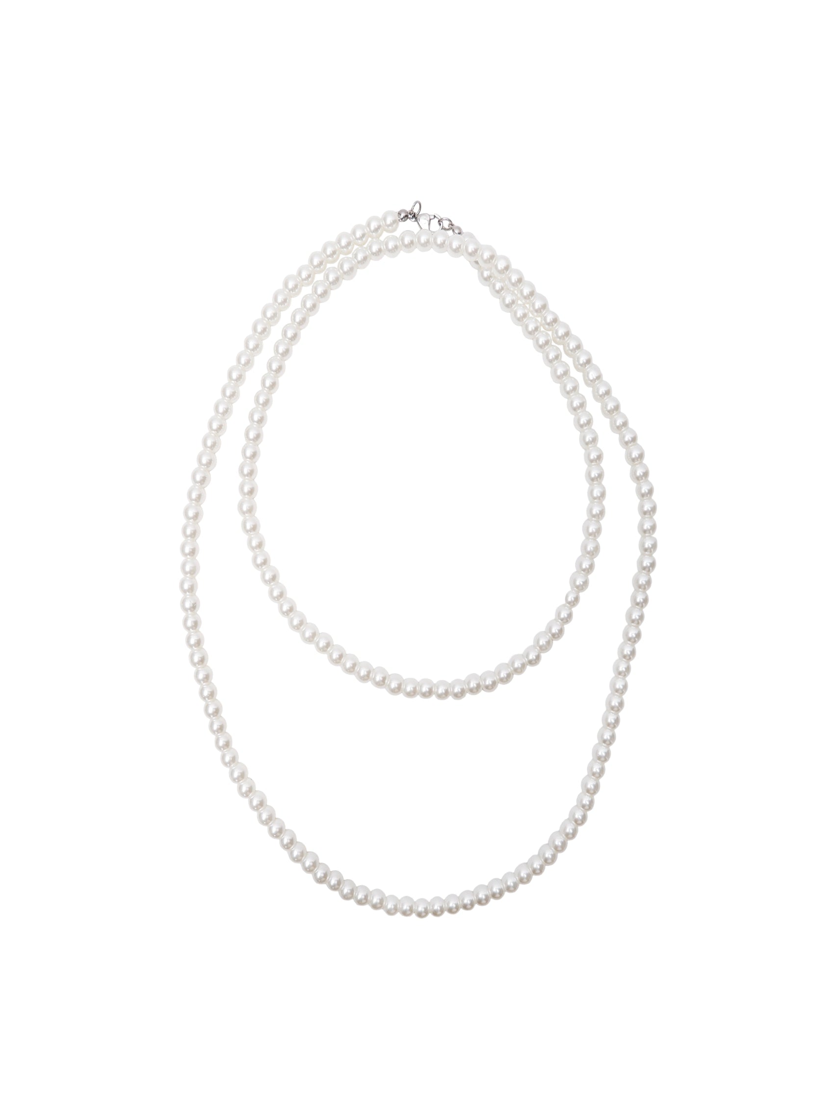 BCWINSLEY long necklace - Mother of Pearl - Black Colour