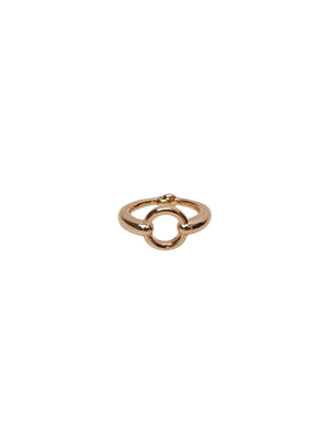 BCASH mini scarf ring - Gold Coloured