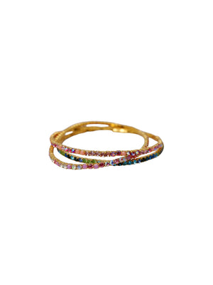 BCSHAY bracelet, 3 pcs. set - Gold Coloured Mix