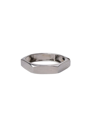 BCQUAD bangle - Silver Coloured