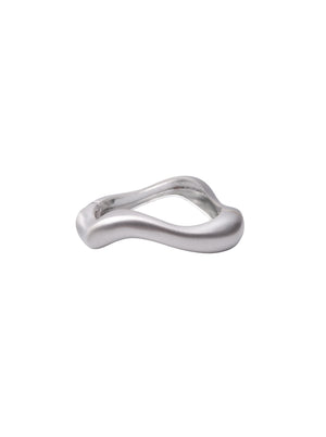 BCFLOW matt bangle - Matt Silver Coloured