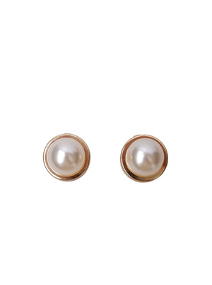 BCDOWNY button covers, 2 pcs. set - Pearl Gold Coloured