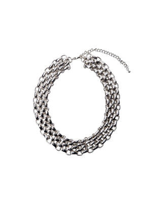 BCFION necklace - Silver Coloured