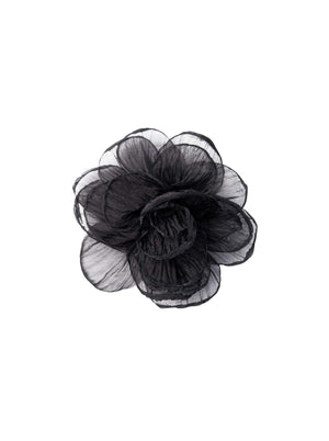 BCCORI flower brooch - Black
