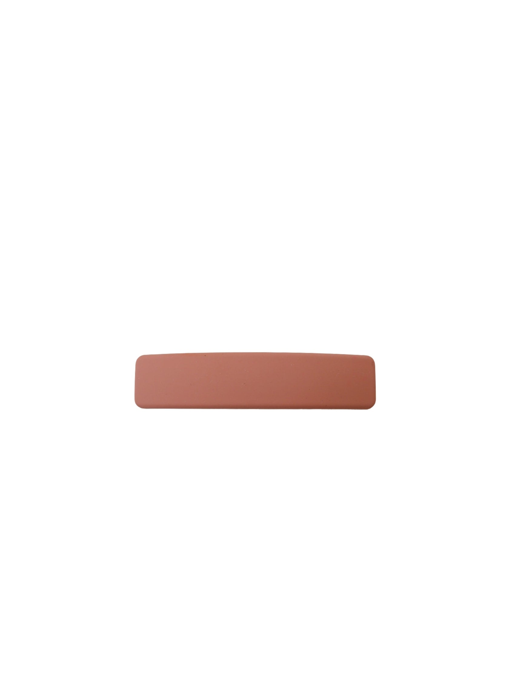 BCANTHEA matt barette hair clip - Dust Rose - Black Colour