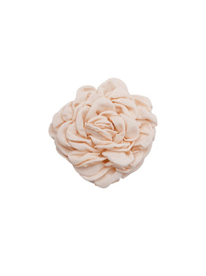 BCVILLA flower brooch - Creme