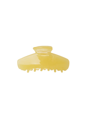 BCDESIRÉ hair claw - Pastel Yellow - Black Colour