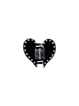 BCHEART glossy hair claw - Black