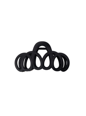 BCSWIRL matt hair claw - Black