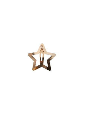 BCSTAR small hair clip - Gold Coloured
