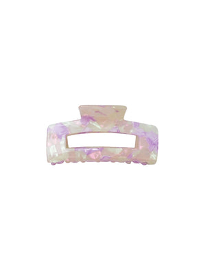 BCBERLIN big mosaic hair claw - Lt. Green / Lavender